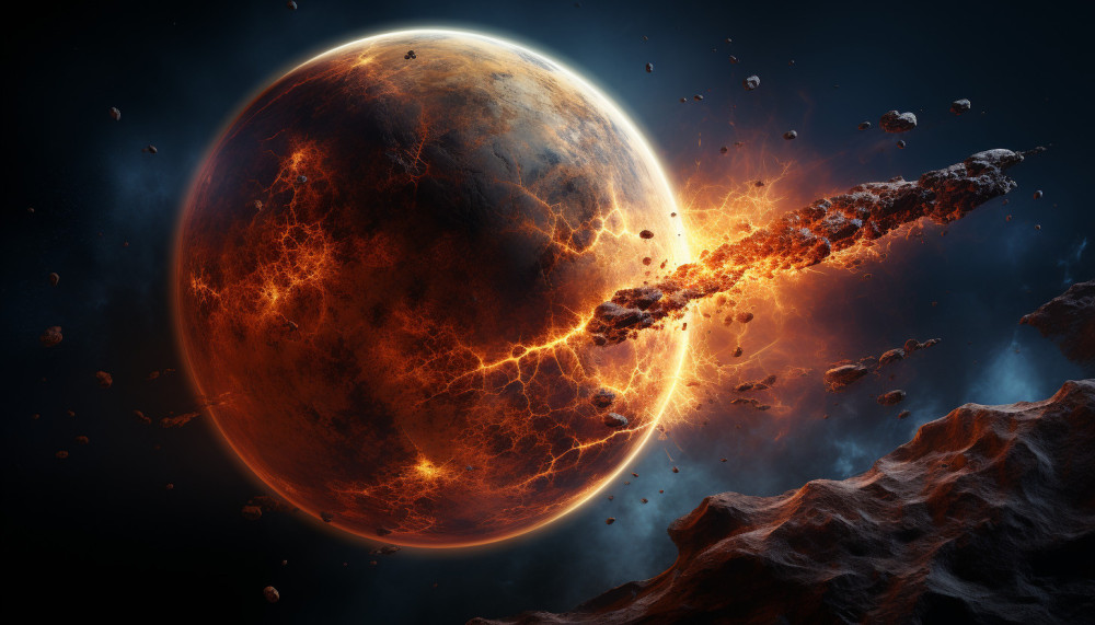 Los científicos creen que en la Tierra se esconden restos del protoplaneta Theia